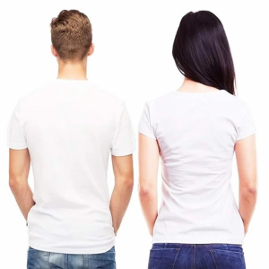 White Polyester Dri Fit Customized Half Sleeve Men's T-Shirt