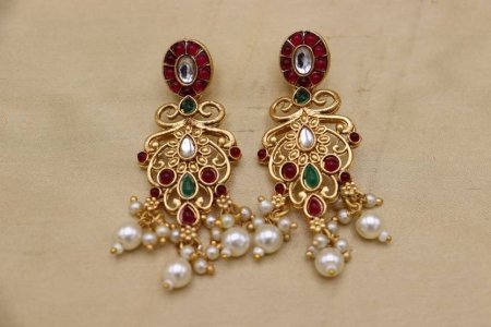 Alloy Multicolor Jewel Set (Pack of 1)