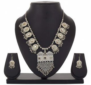 Combo Trendy SliverJewellery with Earrings