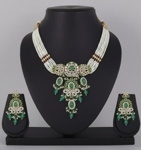 Kundan Choker Necklace Set