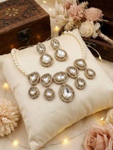 Copper Silver Jewel Set (Pack of 1)