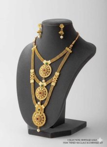 Alloy Gold-plated Gold Jewel Set (Pack of 1)