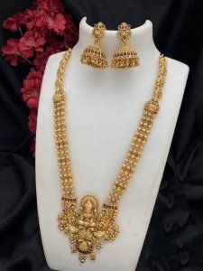 Alloy Gold-plated Gold Jewel Set (Pack of 1)