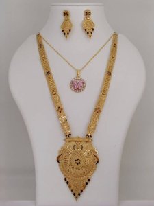 Alloy Gold-plated Gold Jewel Set (Pack of 3)